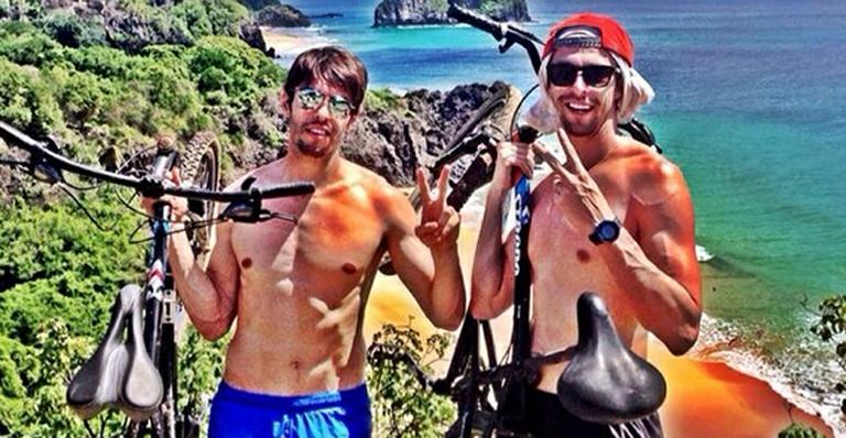 Após férias com o irmão, Kaká se despede de Noronha: ‘Dias maravilhosos’
