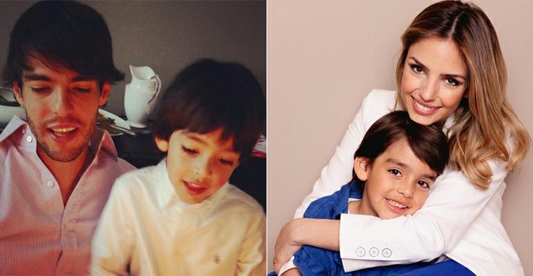 Kaká e Caroline Celico fazem homenagem ao filho, que completa seis anos