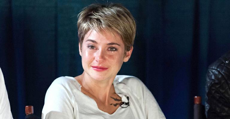 Protagonista Shailene Woodley chora em exibição de A Culpa é das Estrelas