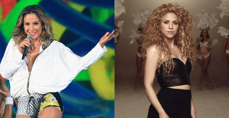 Ao som de Shakira, Ana Maria Braga manda beijo para Claudia Leitte