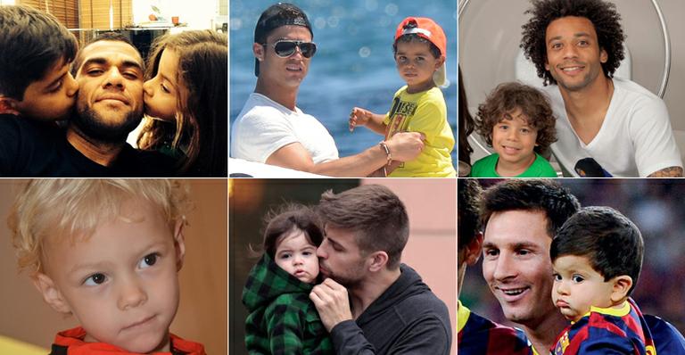 Conheça os filhos fofos de 10 jogadores que estão no Brasil para a Copa do Mundo