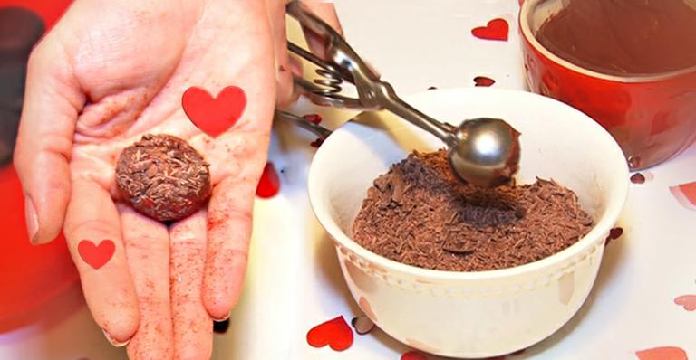 Dia dos Namorados: aproveite o dia com brigadeiros de chocolate com pimenta