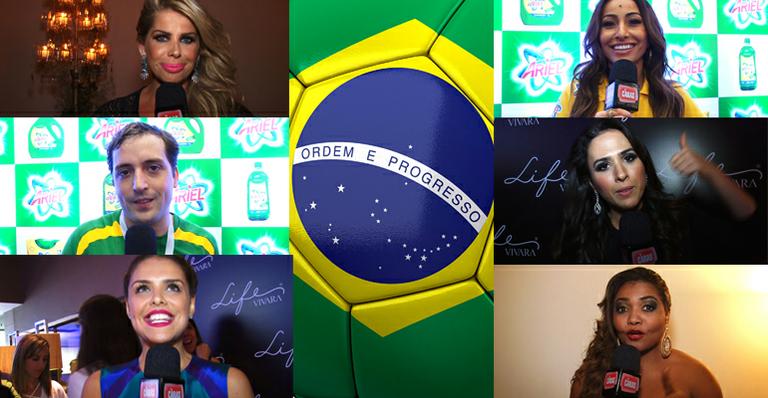 Brasil x Croácia: Famosos “chutam” o placar do 1º jogo da Copa
