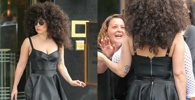 Não fechou! Lady Gaga aparece com vestido apertado em Nova York