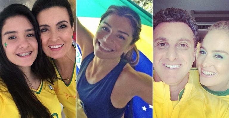 Veja a torcida dos famosos pela seleção brasileira