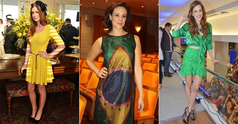 Copa do Mundo! Veja 35 famosas brasileiras com roupas verdes e amarelas
