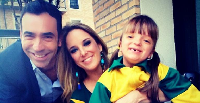 Ticiane Pinheiro comemora Dia dos Namorados e primeira Copa do Mundo com César Tralli