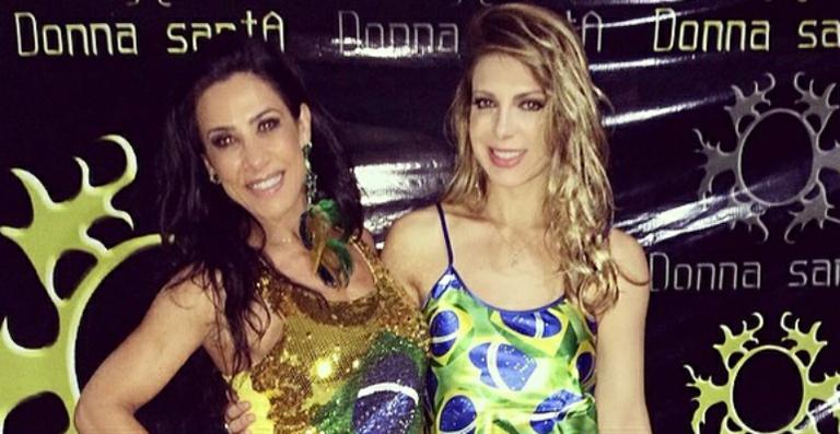 Juntas em novo projeto, Scheila Carvalho e Sheila Mello dançam sucessos do axé
