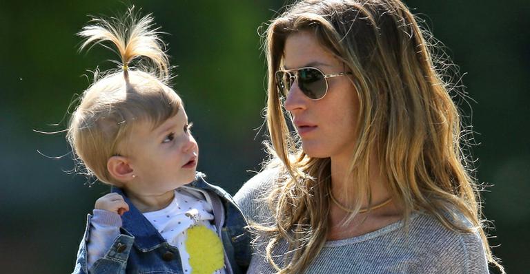 Gisele Bündchen curte final de semana ao lado da família