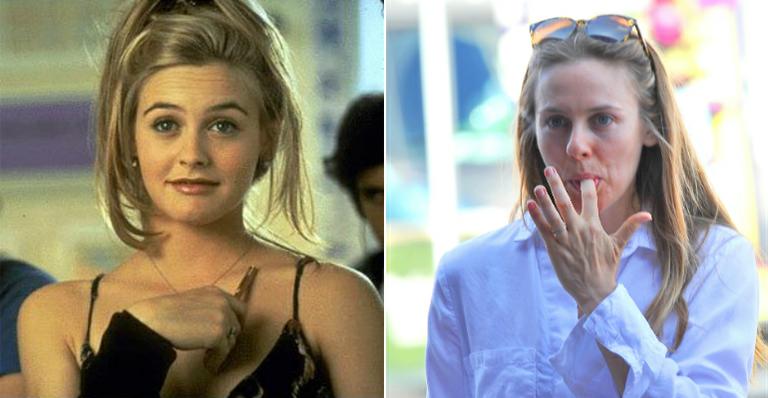 Lembra dela? Alicia Silverstone é fotografada sem make em Los Angeles