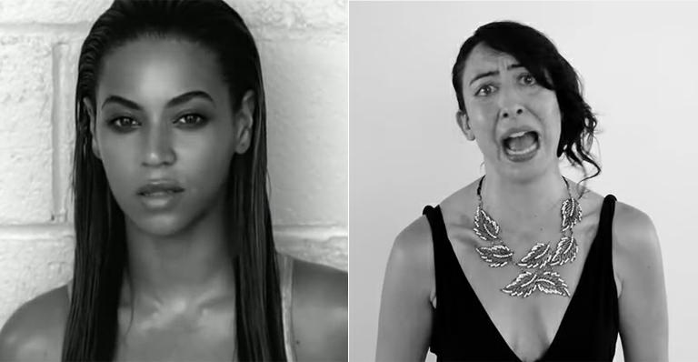 Atriz transforma músicas da Beyoncé em monólogos dramáticos