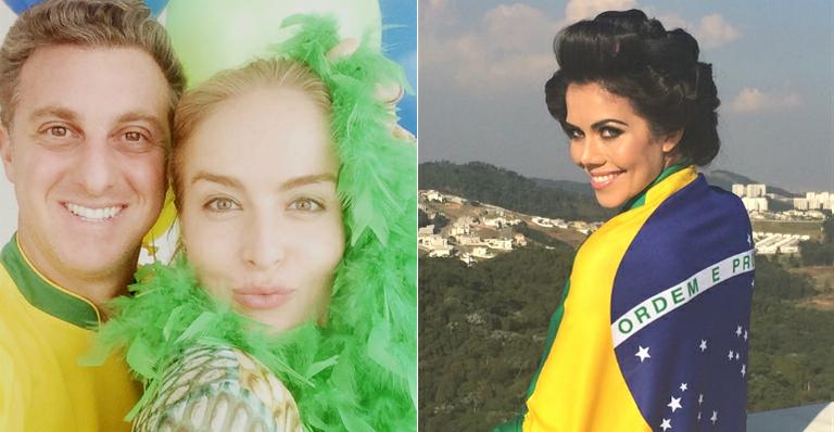 Angélica, Ivete Sangalo… Veja os famosos na torcida pela Seleção