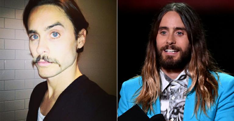 Jared Leto dá adeus a sua barba e surge só de bigode