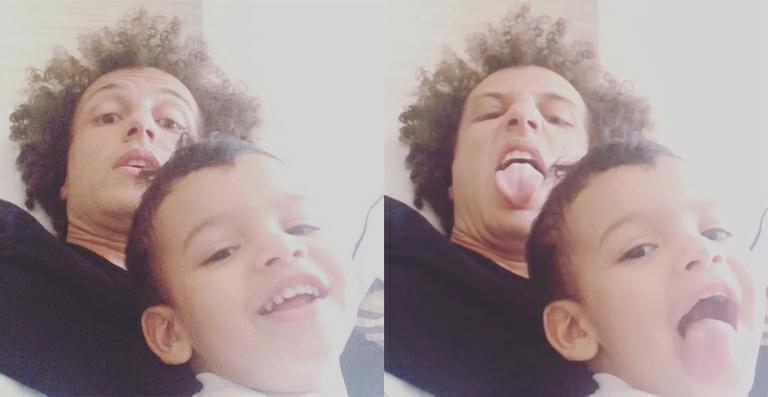 Em dia de folga após empate, David Luiz publica vídeo fofo com o sobrinho