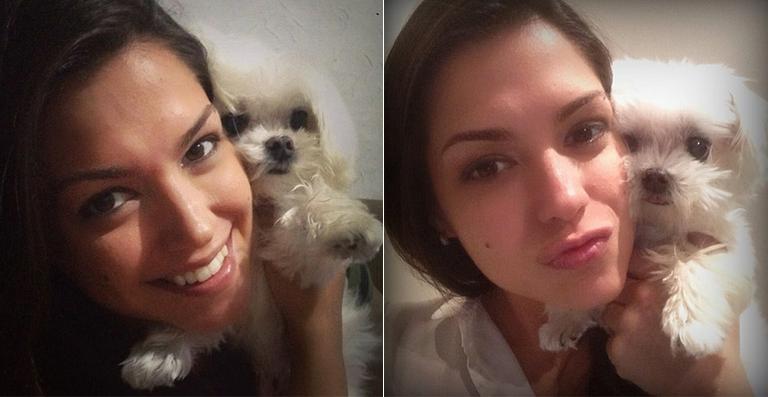 Thais Fersoza lamenta a morte de seu cachorrinho