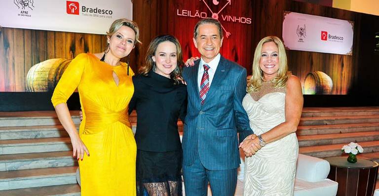 Leilão de vinhos da APAE recebe famosos como Susana Vieira e Gabriela Duarte