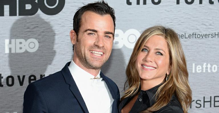 Jennifer Aniston faz declaração de amor para o noivo, Justin Theroux