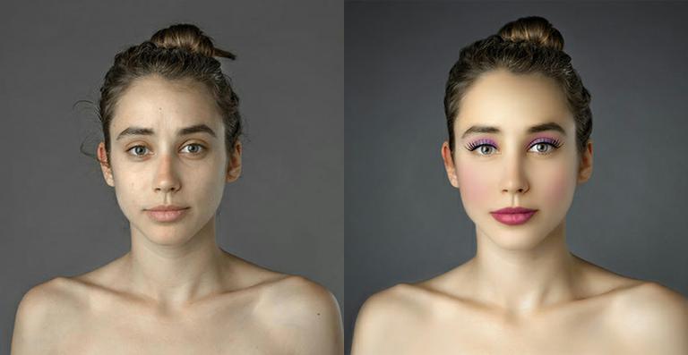 Com Photoshop, mulher se transforma para mostrar a ‘beleza ideal’ de diferentes países
