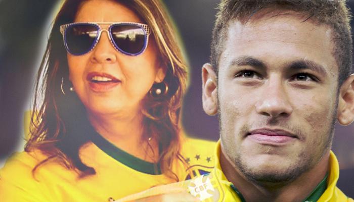 Roberta Miranda mostra sua torcida para a Seleção