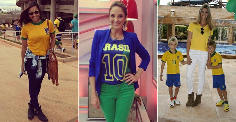 Torcida Fashion: copie looks das famosas para torcer pela Seleção Brasileira