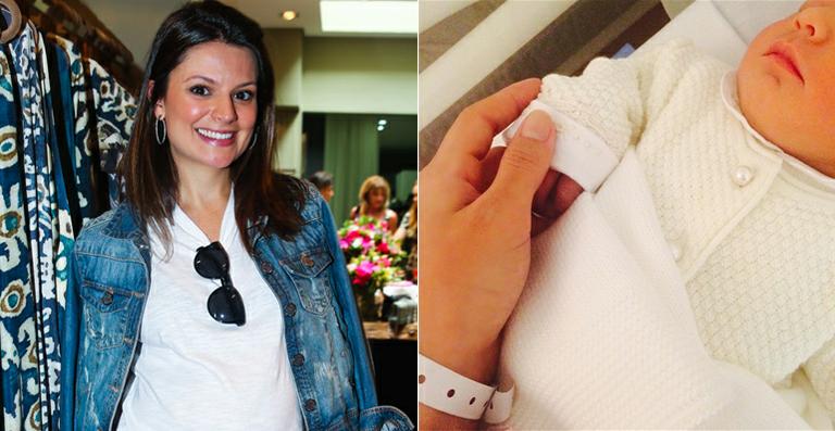 Sophia Alckmin festeja o nascimento da 1ª filha