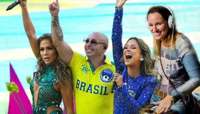 Mariana Belém elogia Claudia Leitte