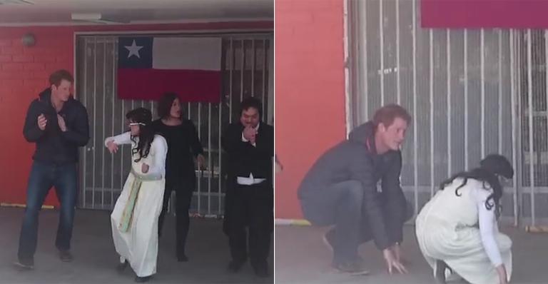 Após visita ao Brasil, Príncipe Harry dança música de Katy Perry no Chile