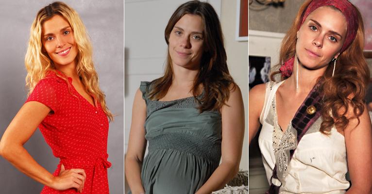 Relembre 20 diferentes cortes e tons de cabelo de Carolina Dieckmann