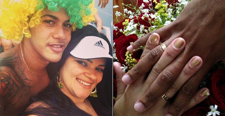 Branka Silva, ex-mulher de Naldo, fica noiva