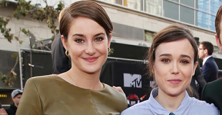 Shailene Woodley, de A Culpa é das Estrelas, pode estar namorando Ellen Page