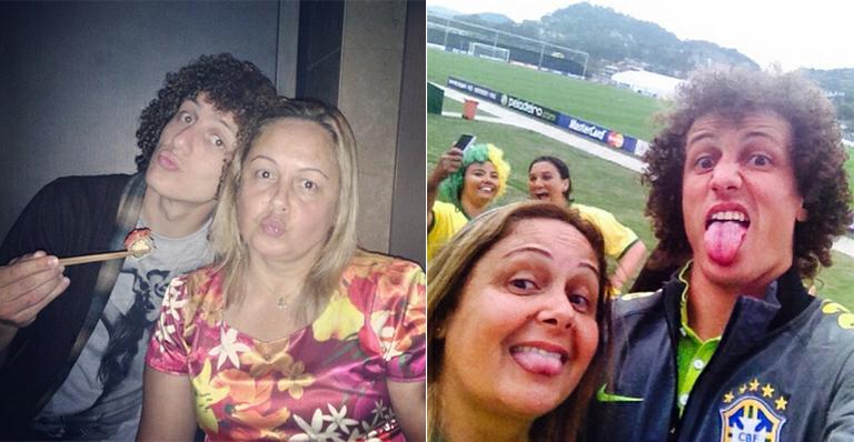 Mãe de David Luiz faz nova homenagem ao filho: ‘Dias melhores virão’