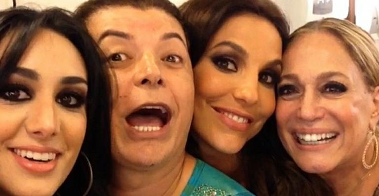 Assista ao vídeo: Susana Vieira canta com Ivete Sangalo e Marina Elali