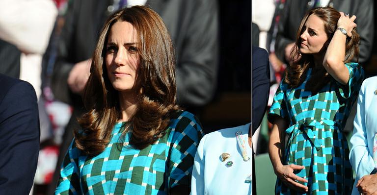 Foto de Kate Middleton com a mão na barriga aumenta rumores de gravidez