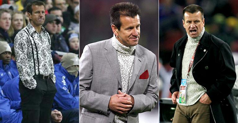 Relembre looks de Dunga em sua primeira passagem como técnico da Seleção Brasileira