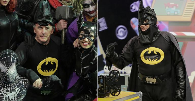 Otavio Mesquita se transforma em Batman na TV