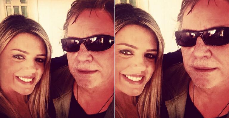 Mari Alexandre posa com o ex, Fábio Jr, e faz mistério sobre suposta volta do casal