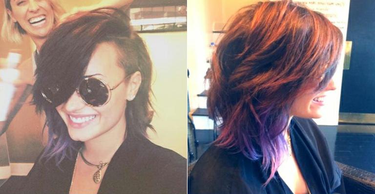 Demi Lovato muda o visual e corta no estilo desfiado