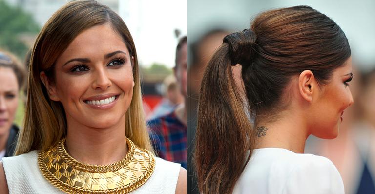 Cheryl Cole quer remover tatuagem na nuca