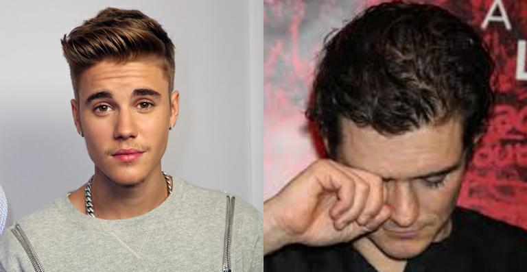 Após levar soco, Justin Bieber publica foto de Orlando Bloom ‘chorando’