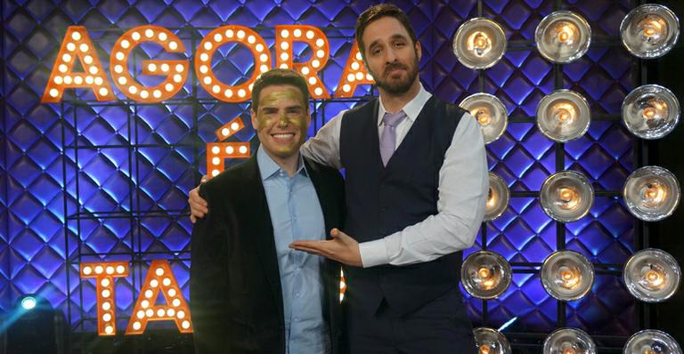 Luiz Bacci se transforma em “menino de ouro” no ‘Agora é Tarde’