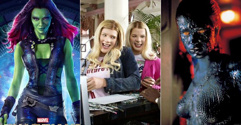 Veja 13 atores que mudaram de cor para seus personagens, como Zoe Saldana e Jennifer Lawrence