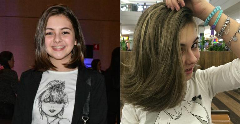 Klara Castanho muda o visual
