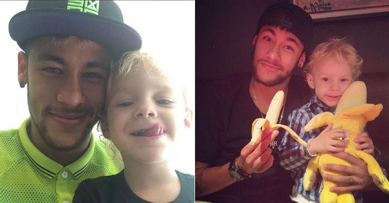 Neymar parabeniza o filho por aniversário: ‘Amor sem fim’