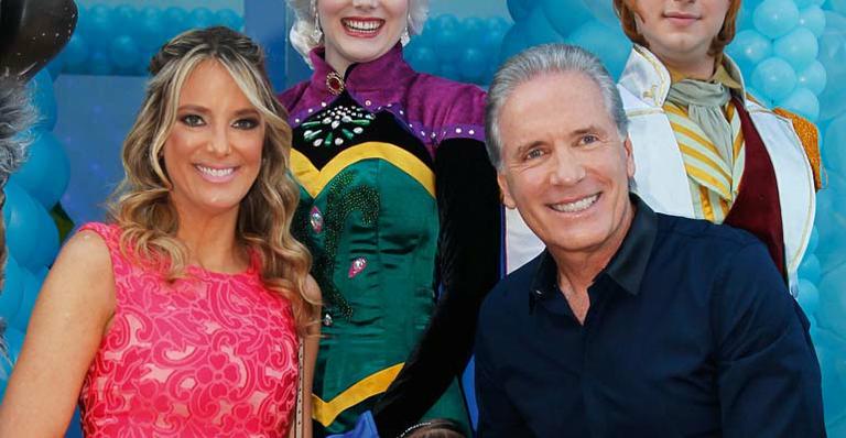Ticiane Pinheiro e Roberto Justus comemoram aniversário de Rafaella