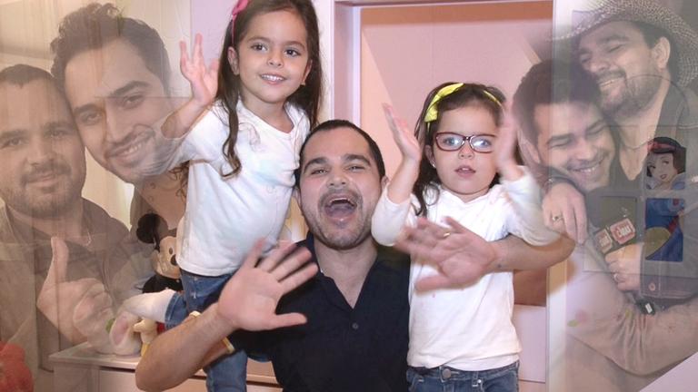 Dia dos pais: Emocionado, Luciano declara seu amor aos filhos