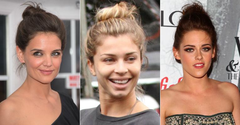 O passo a passo para fazer o “coque messy”, tendência no cabelo das famosas