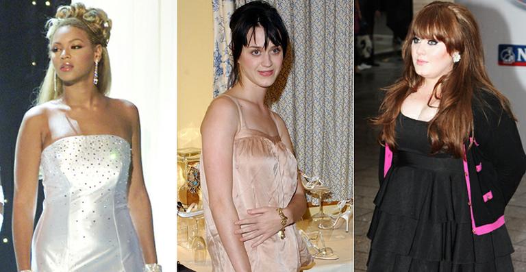 Antes e depois: veja como eram 20 cantoras pop no início da carreira
