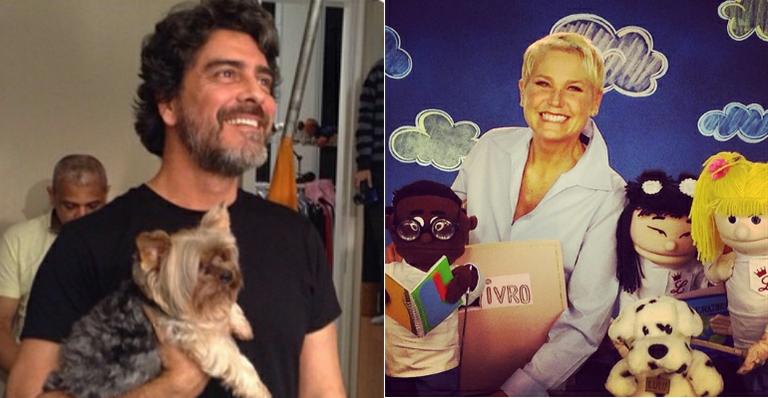 Xuxa vira professora rodeada por bonecos em gravação de DVD