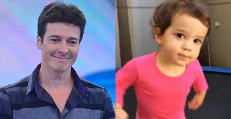Que fofa! Rodrigo Faro mostra vídeo com mensagem da filha caçula, Helena