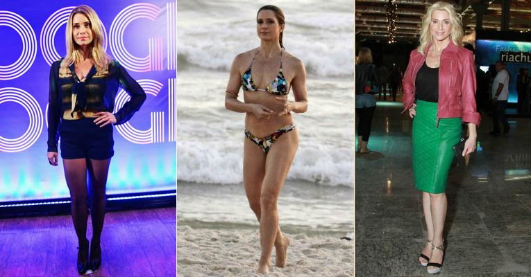 Letícia Spiller pratica balé e ioga para manter corpo sarado aos 41 anos